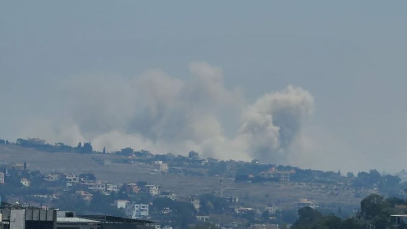 L'armée israélienne fait exploser des bâtiments à Kfartebnit et Arnoun, dans le caza de Nabatiyé