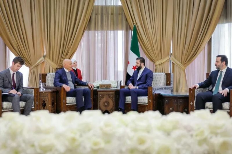 Ahmad el-Chareh a rencontré l’envoyé spécial américain