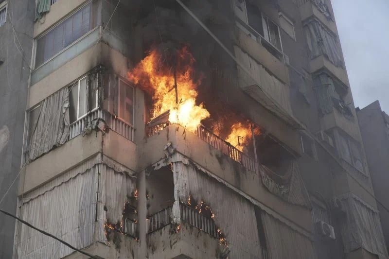 Photo: After Israeli strike on Zoqaq al-Blat