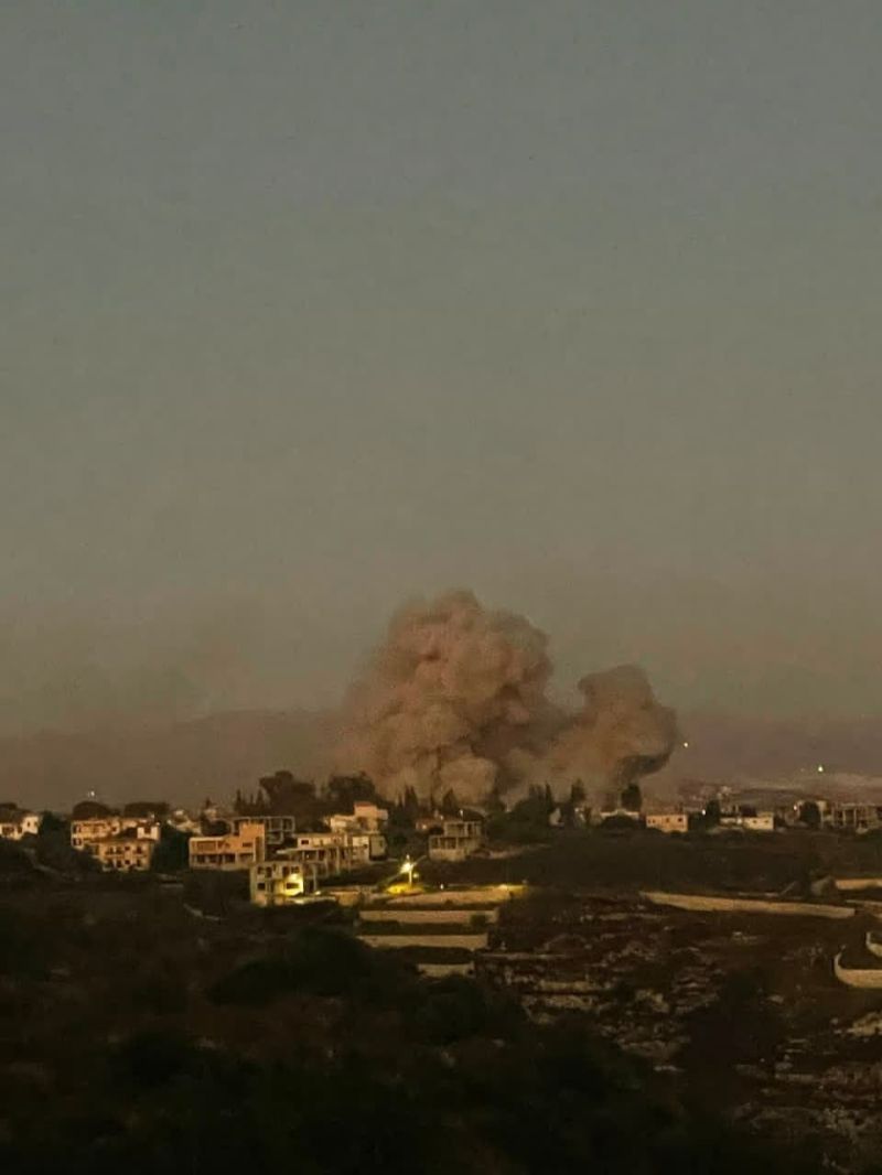 Israel carries out a major explosion in the town of Zawtar Sharqieh (Nabatieh)