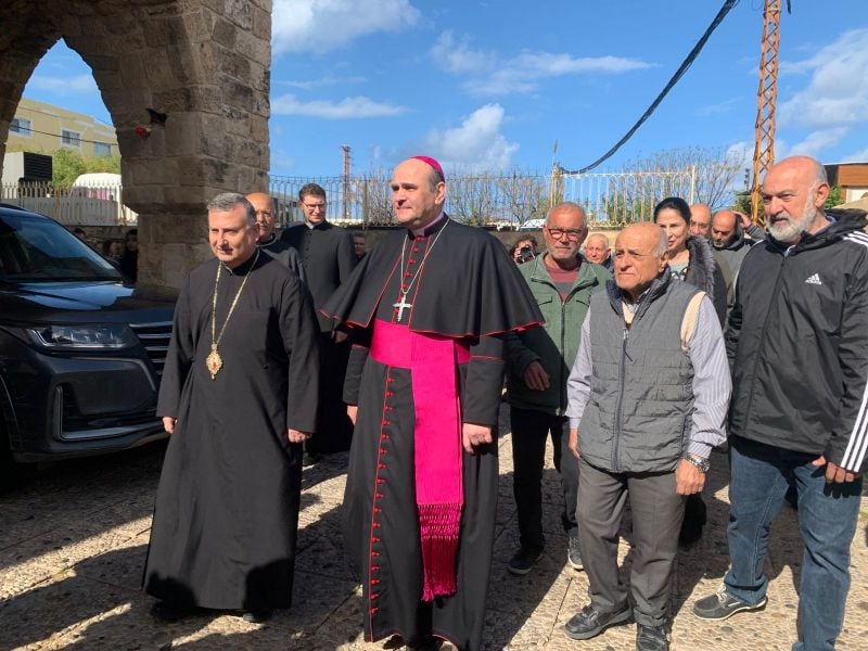 Nouveau convoi d'aides de l'église catholique, à destination de Tyr au Liban-Sud