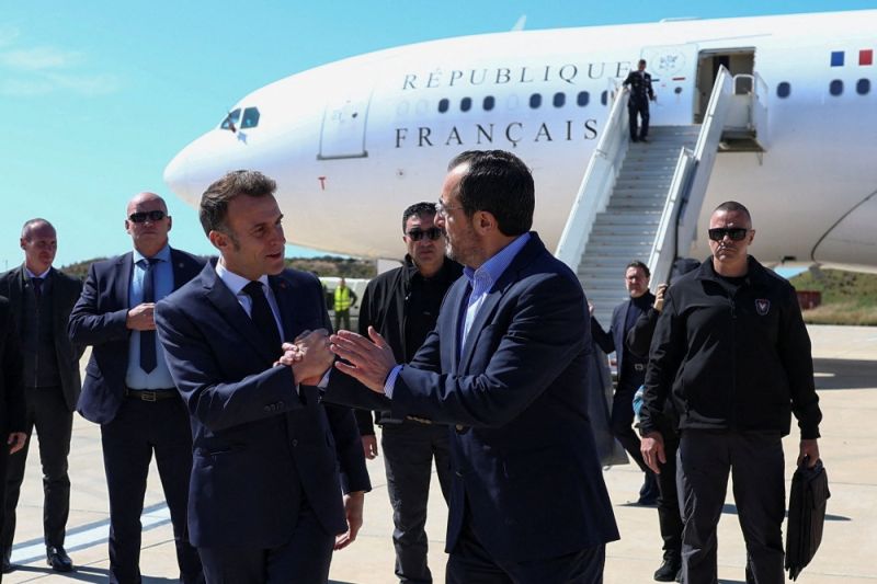 Macron est arrivé à Chypre pour discuter du renforcement de la sécurité dans la région 