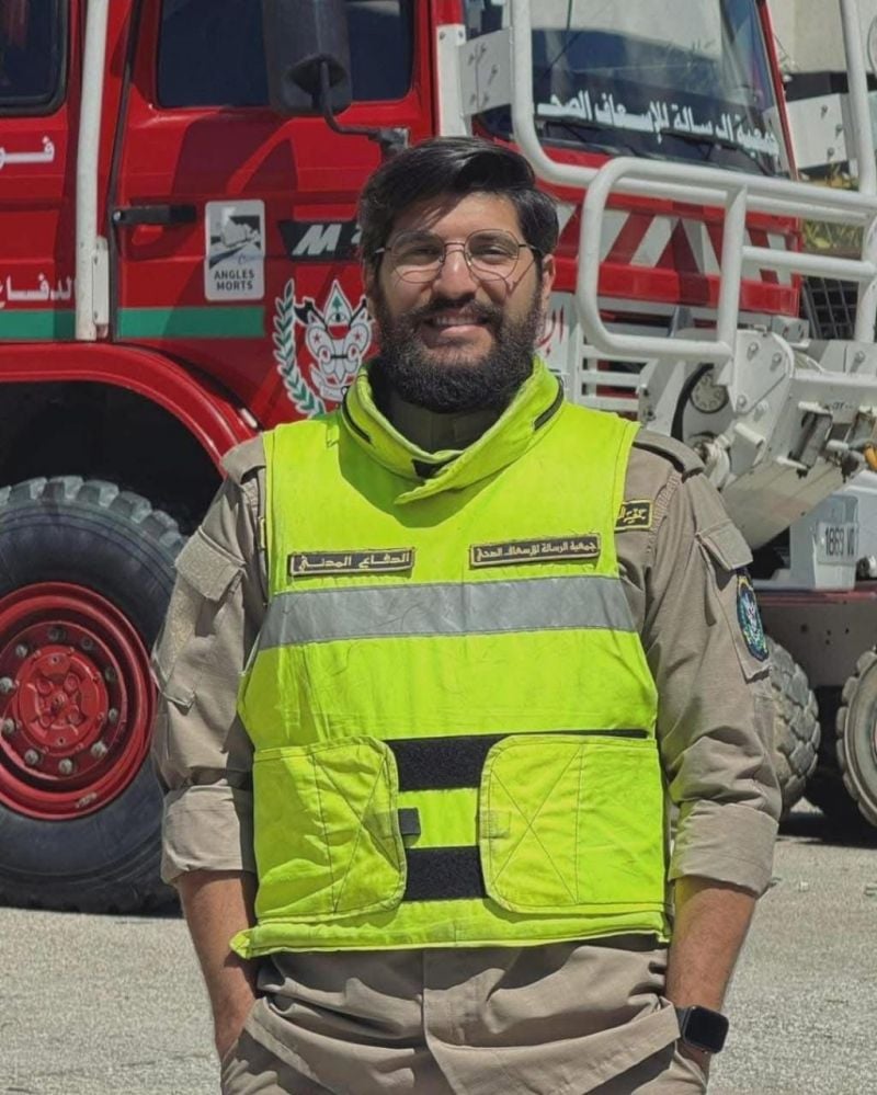 Two paramedics killed in double Israeli strike on Deir Qanoun al-Nahr