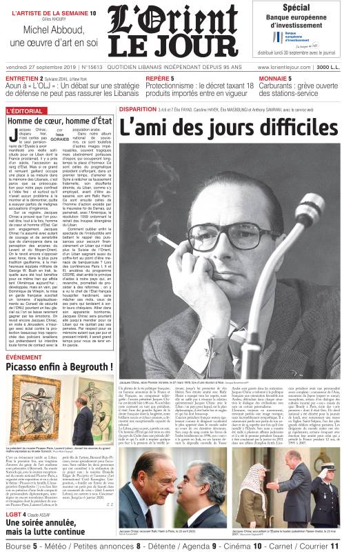 Décès de Jacques Chirac