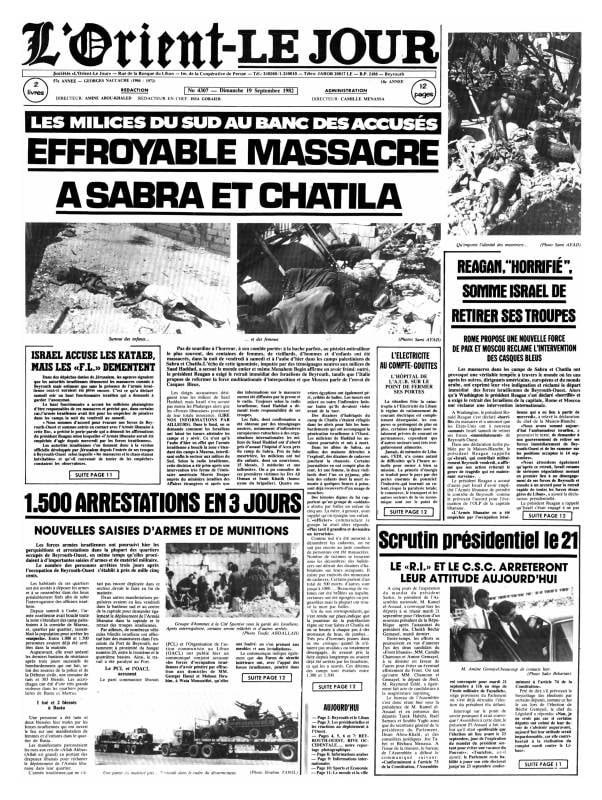 Massacre de Sabra et Chatila