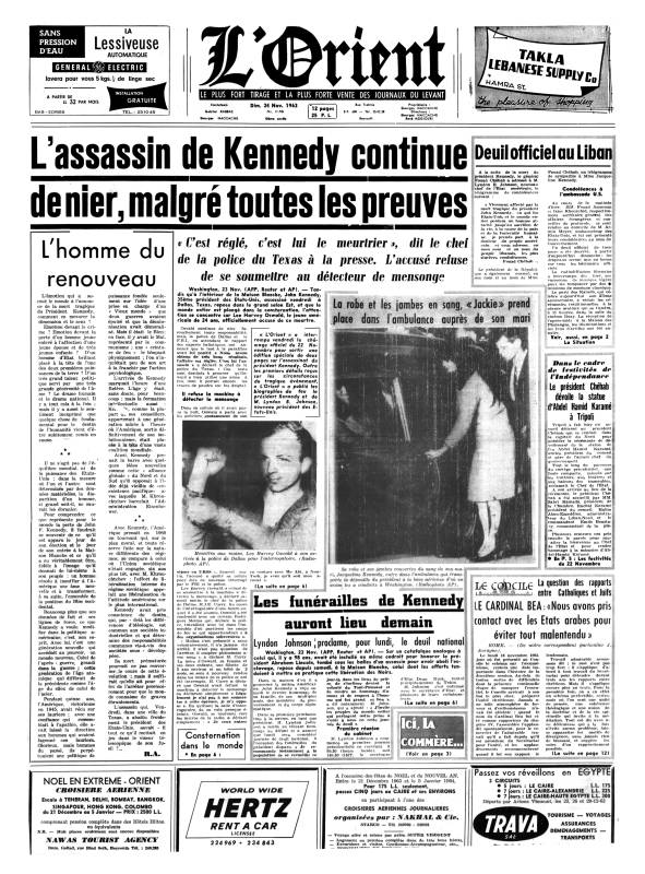 L'assassinat de John F. Kennedy